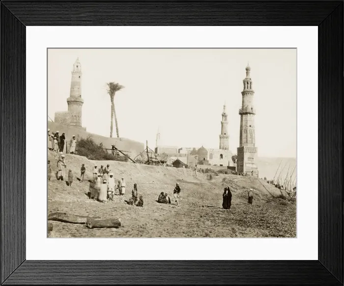 Framed Print : Guirgueh, Egypt, probably now the city of Girga Framed Print : Guirgueh, Egypt, probably now the city of Girga