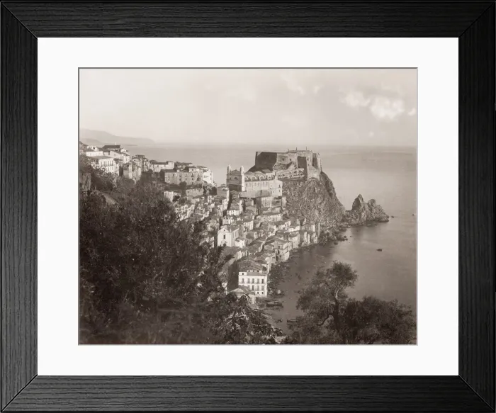 Framed Print : Scilla is a town and comune in Calabria, Italy Framed Print : Scilla is a town and comune in Calabria, Italy