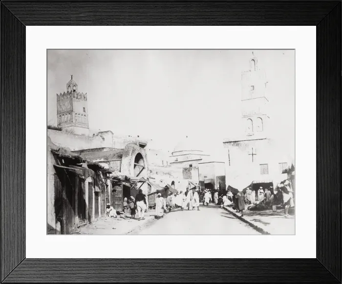 Framed Print : The square, market place, Kairouan, Tunisia Framed Print : The square, market place, Kairouan, Tunisia