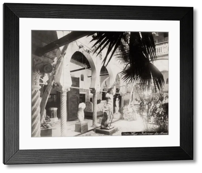 Framed Print : Museum interior, Algiers, Algeria Framed Print : Museum interior, Algiers, Algeria