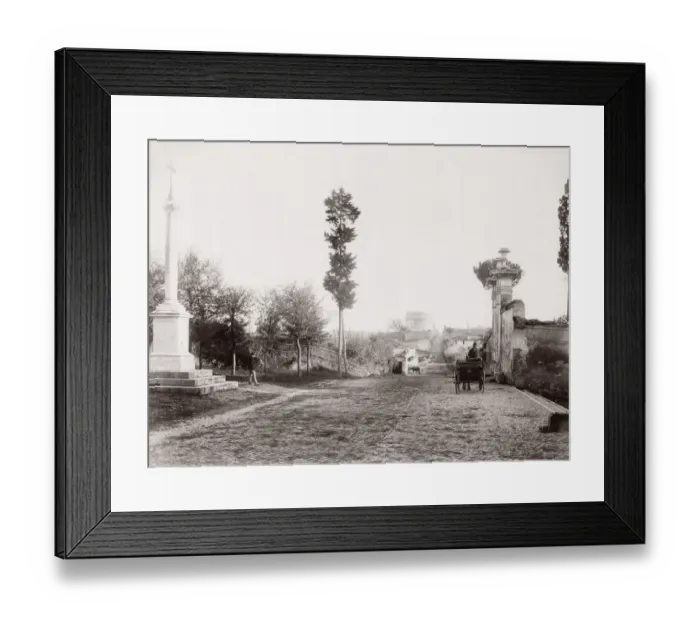 Framed Print : Via Appia, Appian Way, tomb of Cecilia Metella. Rome Italy Framed Print : Via Appia, Appian Way, tomb of Cecilia Metella. Rome Italy