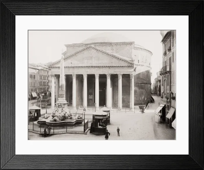 Framed Print : Pantheon of Agrippa, Rome, Italy Framed Print : Pantheon of Agrippa, Rome, Italy
