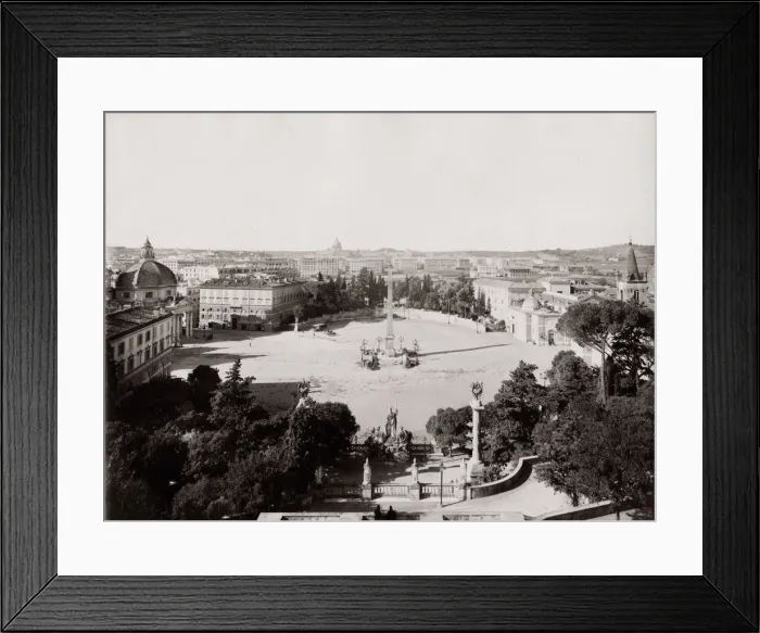 Framed Print : Piazza del Popolo, Rome Italy Framed Print : Piazza del Popolo, Rome Italy