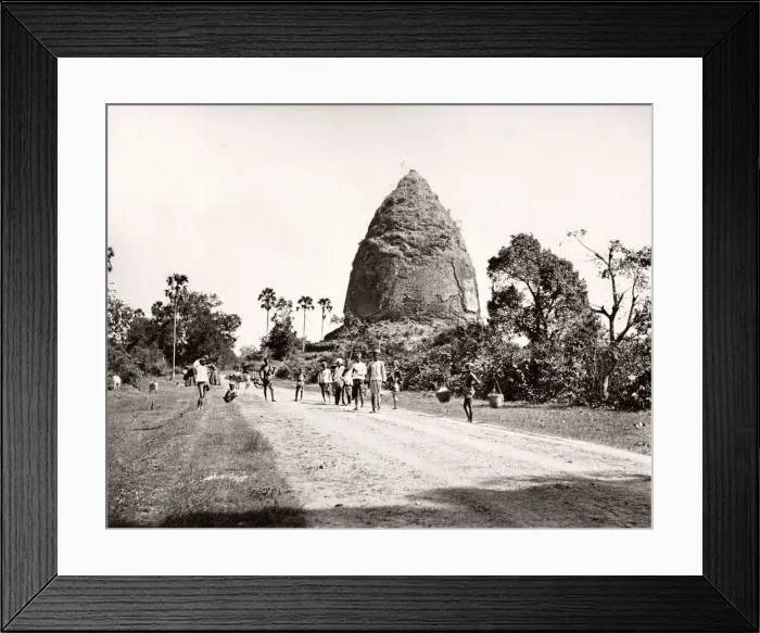 Framed Print : Pagoda at Prome, Pyay, Burma, Myanmar Framed Print : Pagoda at Prome, Pyay, Burma, Myanmar