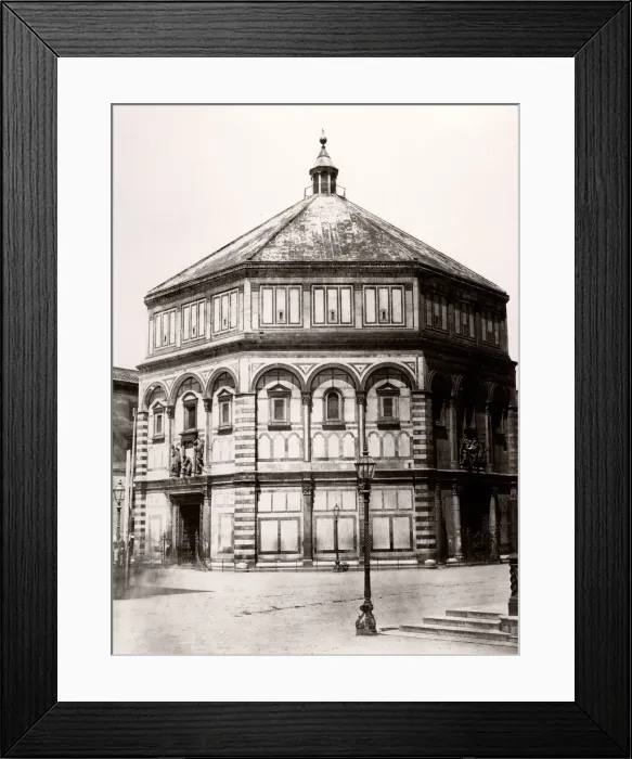 Framed Print : Italy - Baptistry, Florence, Firenze, Italy Framed Print : Italy - Baptistry, Florence, Firenze, Italy