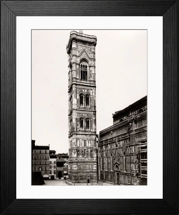 Framed Print : Italy - Giotto Campanile bell tower, Florence Framed Print : Italy - Giotto Campanile bell tower, Florence