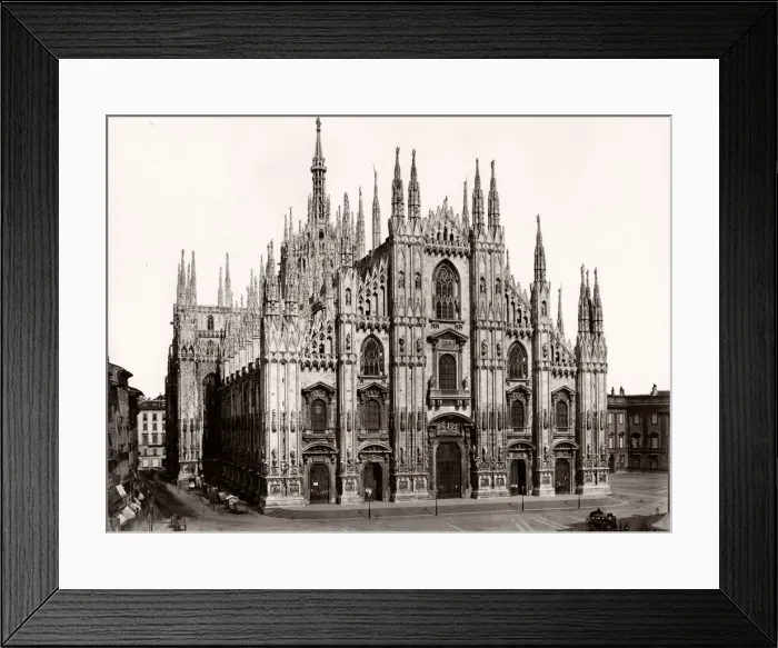 Framed Print : Italy - Duomo, cathedral, milan