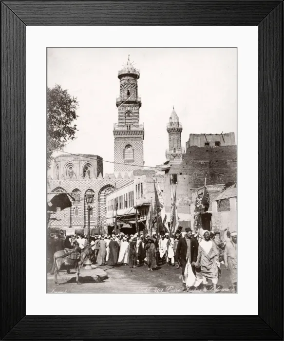 Framed Print : Festival procession, Cairo, Egypt, c. 1890 s Framed Print : Festival procession, Cairo, Egypt, c. 1890 s