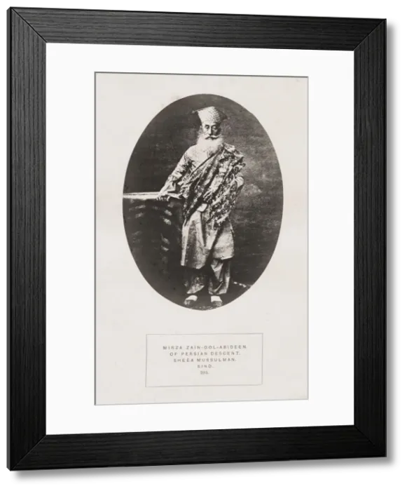 Framed Print : People of India, portaits of Indian tribes and races Framed Print : People of India, portaits of Indian tribes and races