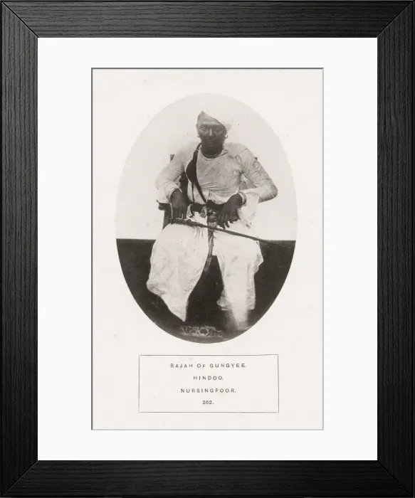 Framed Print : People of India, portaits of Indian tribes and races Framed Print : People of India, portaits of Indian tribes and races