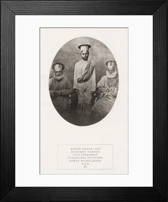 Framed Print : People of India, portaits of Indian tribes and races Framed Print : People of India, portaits of Indian tribes and races
