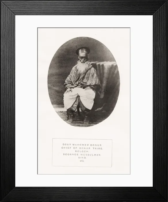 Framed Print : People of India, portaits of Indian tribes and races Framed Print : People of India, portaits of Indian tribes and races
