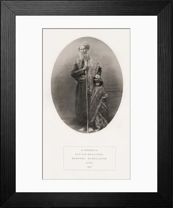 Framed Print : People of India, portaits of Indian tribes and races Framed Print : People of India, portaits of Indian tribes and races