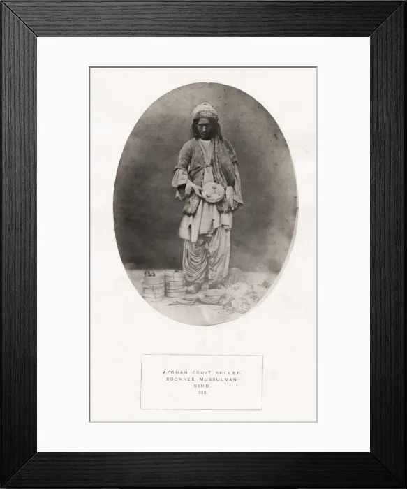 Framed Print : People of India, portaits of Indian tribes and races Framed Print : People of India, portaits of Indian tribes and races