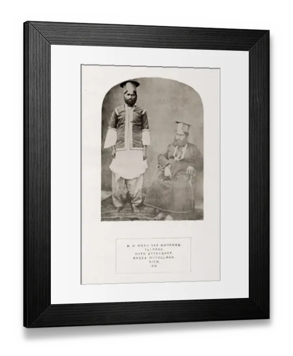 Framed Print : People of India, portaits of Indian tribes and races Framed Print : People of India, portaits of Indian tribes and races
