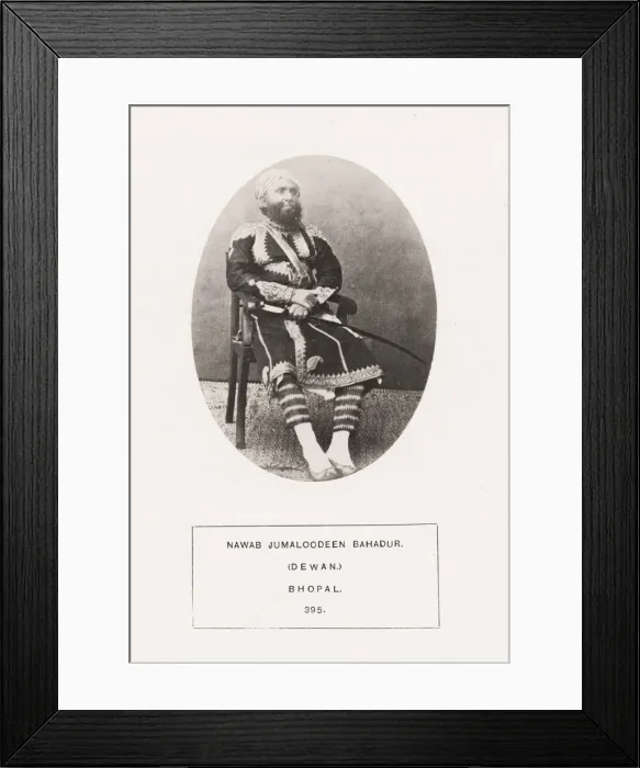 Framed Print : People of India, portaits of Indian tribes and races Framed Print : People of India, portaits of Indian tribes and races