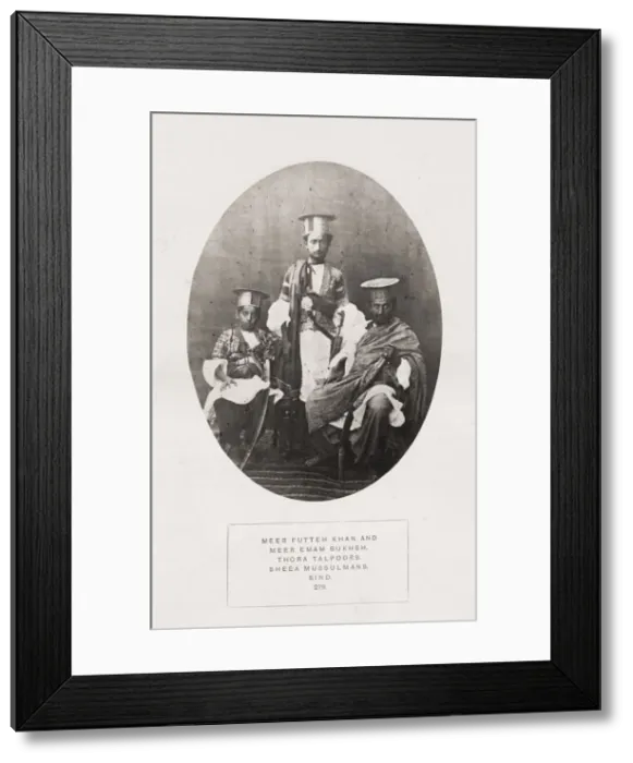 Framed Print : People of India, portaits of Indian tribes and races Framed Print : People of India, portaits of Indian tribes and races