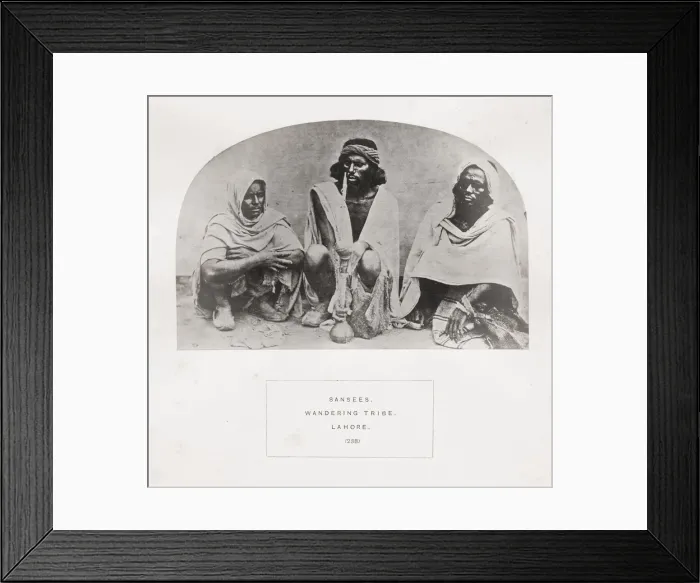 Framed Print : People of India, portaits of Indian tribes and races Framed Print : People of India, portaits of Indian tribes and races