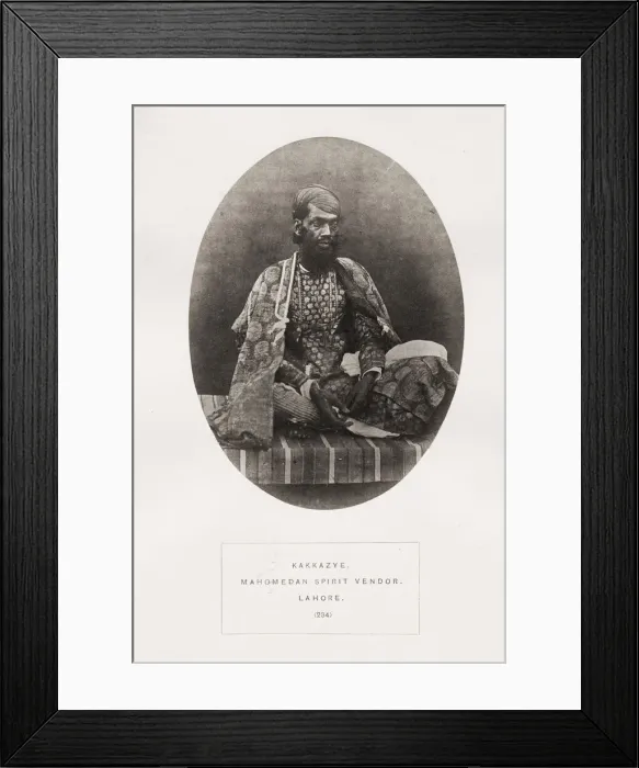 Framed Print : People of India, portaits of Indian tribes and races Framed Print : People of India, portaits of Indian tribes and races