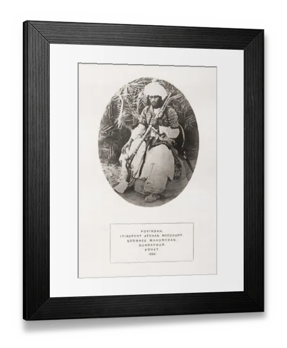 Framed Print : People of India, portaits of Indian tribes and races Framed Print : People of India, portaits of Indian tribes and races