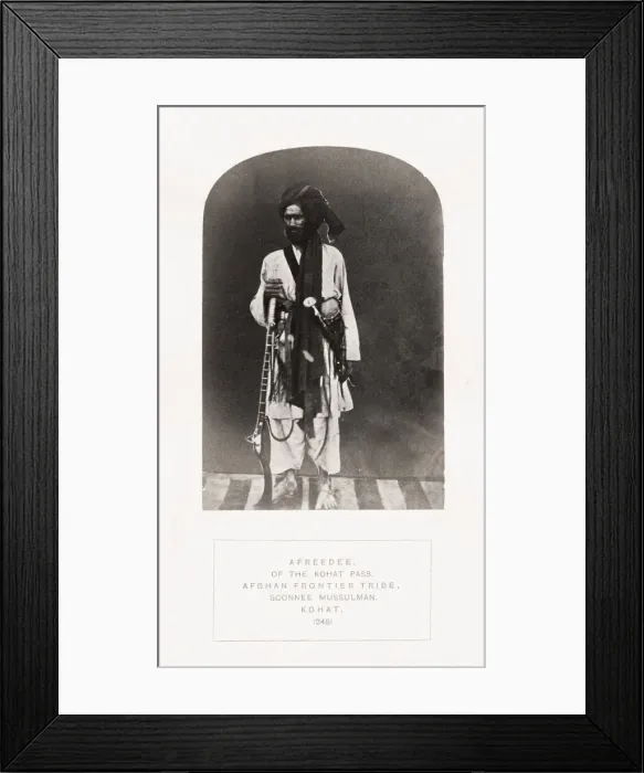 Framed Print : People of India, portaits of Indian tribes and races Framed Print : People of India, portaits of Indian tribes and races
