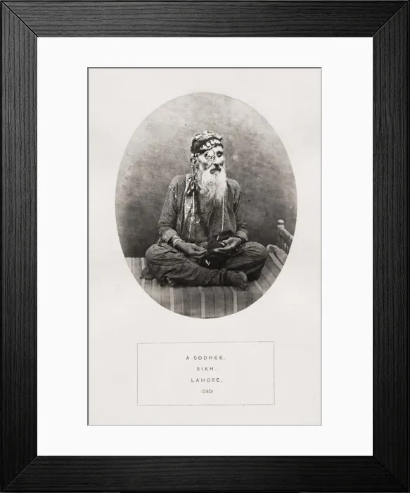 Framed Print : People of India, portaits of Indian tribes and races Framed Print : People of India, portaits of Indian tribes and races