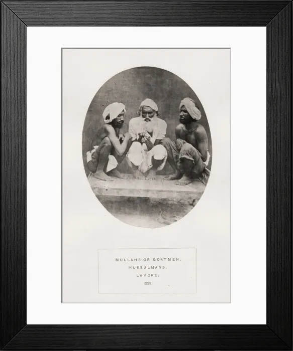 Framed Print : People of India, portaits of Indian tribes and races Framed Print : People of India, portaits of Indian tribes and races
