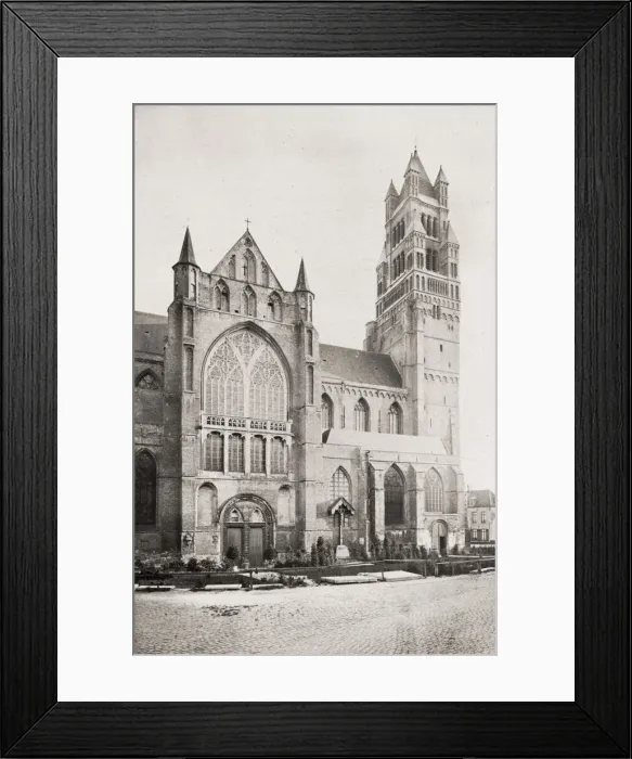 Framed Print : St Salvators Cathedral, Bruges, Belgium Framed Print : St Salvators Cathedral, Bruges, Belgium