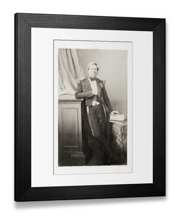 Framed Print : Alexandre Ferdinand Parseval-Deschenes, French Framed Print : Alexandre Ferdinand Parseval-Deschenes, French