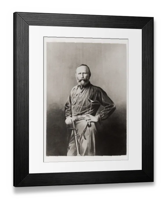 Framed Print : Giuseppe Maria Garibaldi, soldier politician, Italy Framed Print : Giuseppe Maria Garibaldi, soldier politician, Italy