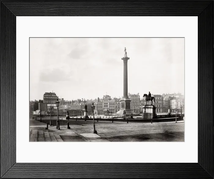 Framed Print : Trafalgar Square, London Framed Print : Trafalgar Square, London
