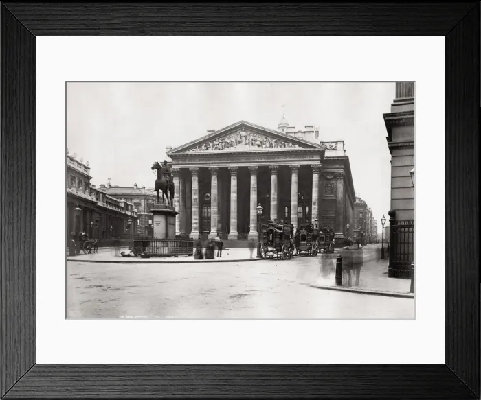 Framed Print : The Royal Exchange, London Framed Print : The Royal Exchange, London