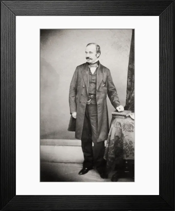 Framed Print : Lieutenant-General Sir James Outram, 1st Baronet Framed Print : Lieutenant-General Sir James Outram, 1st Baronet