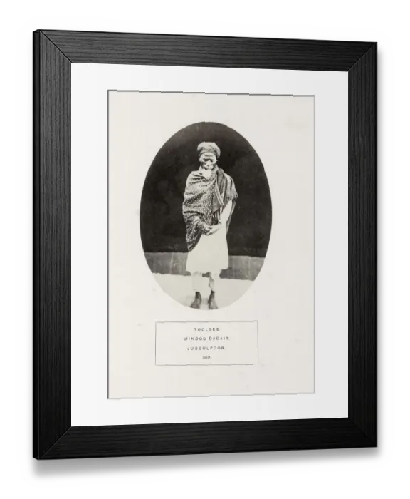 Framed Print : People of India, portaits of Indian tribes and races Framed Print : People of India, portaits of Indian tribes and races