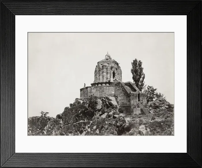 Framed Print : Takht-e-Suleiman, near Srinagar, India Framed Print : Takht-e-Suleiman, near Srinagar, India