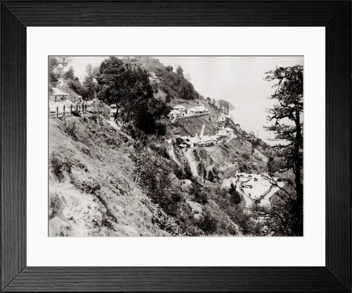Framed Print : Observatory Hill Darjeeling, India, Samuel Bourne Framed Print : Observatory Hill Darjeeling, India, Samuel Bourne