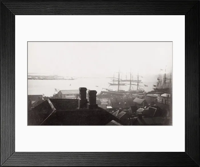 Framed Print : The harbour, Newcastle, New South Wales, Australia Framed Print : The harbour, Newcastle, New South Wales, Australia