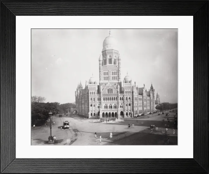 Framed Print : Municipal Corporation Building, Bombay, Mumbai, India Framed Print : Municipal Corporation Building, Bombay, Mumbai, India