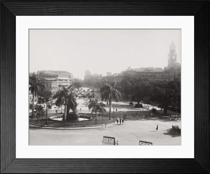 Framed Print : Street view Bombay, Mumbai, India Framed Print : Street view Bombay, Mumbai, India