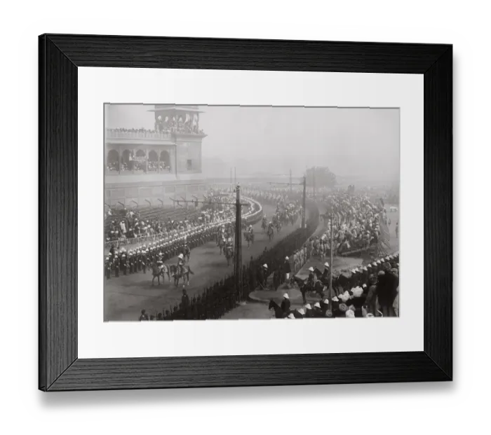 Framed Print : Delhi at the time of the Delhi Durbar, Cavalry procession Framed Print : Delhi at the time of the Delhi Durbar, Cavalry procession