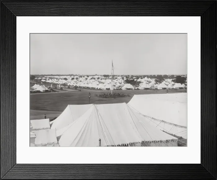 Framed Print : Delhi Durbar, probably 1911. Part of the camp Framed Print : Delhi Durbar, probably 1911. Part of the camp