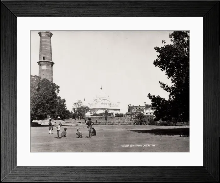Framed Print : Ranjit Singhs tomb, Lahore, now Pakistan Framed Print : Ranjit Singhs tomb, Lahore, now Pakistan