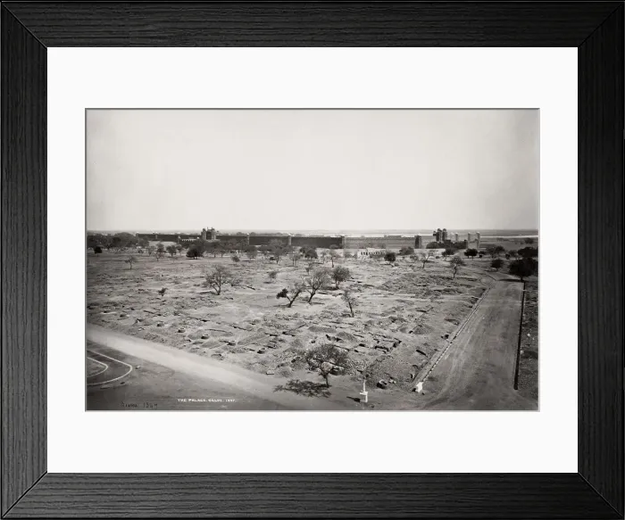 Framed Print : The Palace, Delhi, India, Samuel Bourne Framed Print : The Palace, Delhi, India, Samuel Bourne