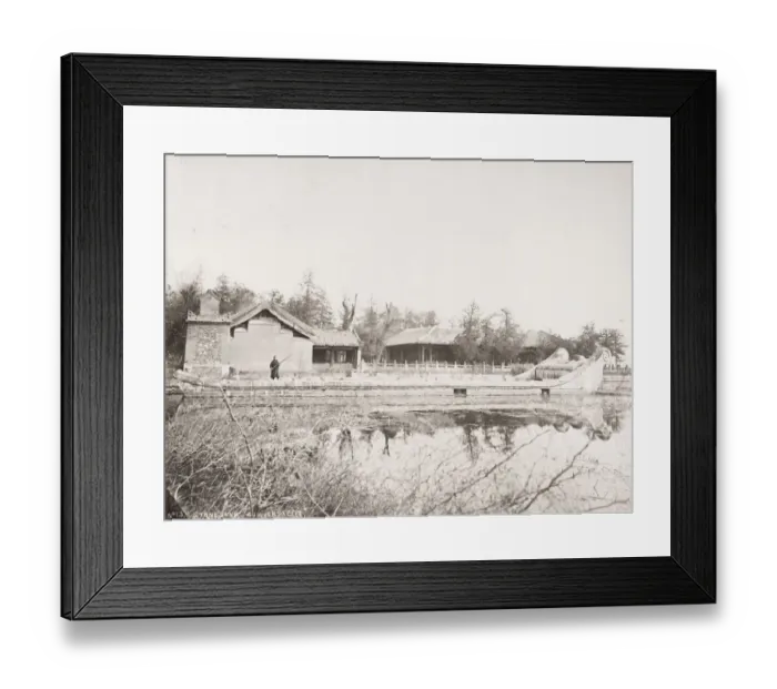 Framed Print : Marble Boat, Summer Palace, Peking, Beijing, China Framed Print : Marble Boat, Summer Palace, Peking, Beijing, China