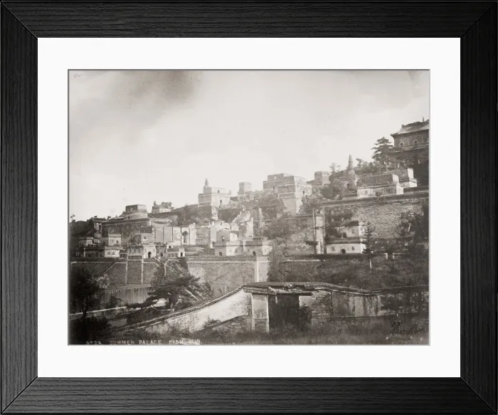 Framed Print : Wan Shou Shan, Summer Palace, Peking, Bejing, China