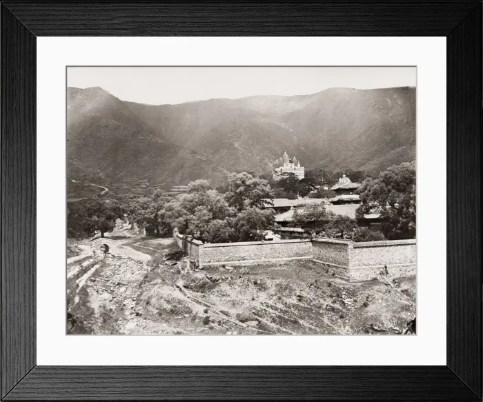 Framed Print : Azure Cloud Temple, Peking, China Framed Print : Azure Cloud Temple, Peking, China