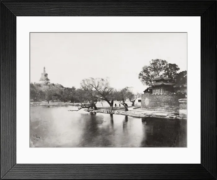 Framed Print : Marble bridge, Imperial City, Peking, Beijing, China Framed Print : Marble bridge, Imperial City, Peking, Beijing, China