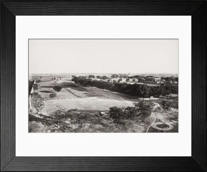 Framed Print : View of old Delhi, India Framed Print : View of old Delhi, India
