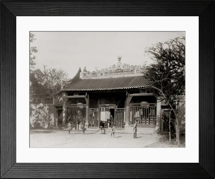 Framed Print : Chinese pagoda, Pnom Penh, Cambodia Framed Print : Chinese pagoda, Pnom Penh, Cambodia