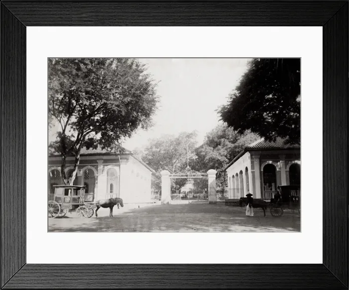 Framed Print : Military hospital, Saigon, Ho Chi Minh city, Vietnam Framed Print : Military hospital, Saigon, Ho Chi Minh city, Vietnam
